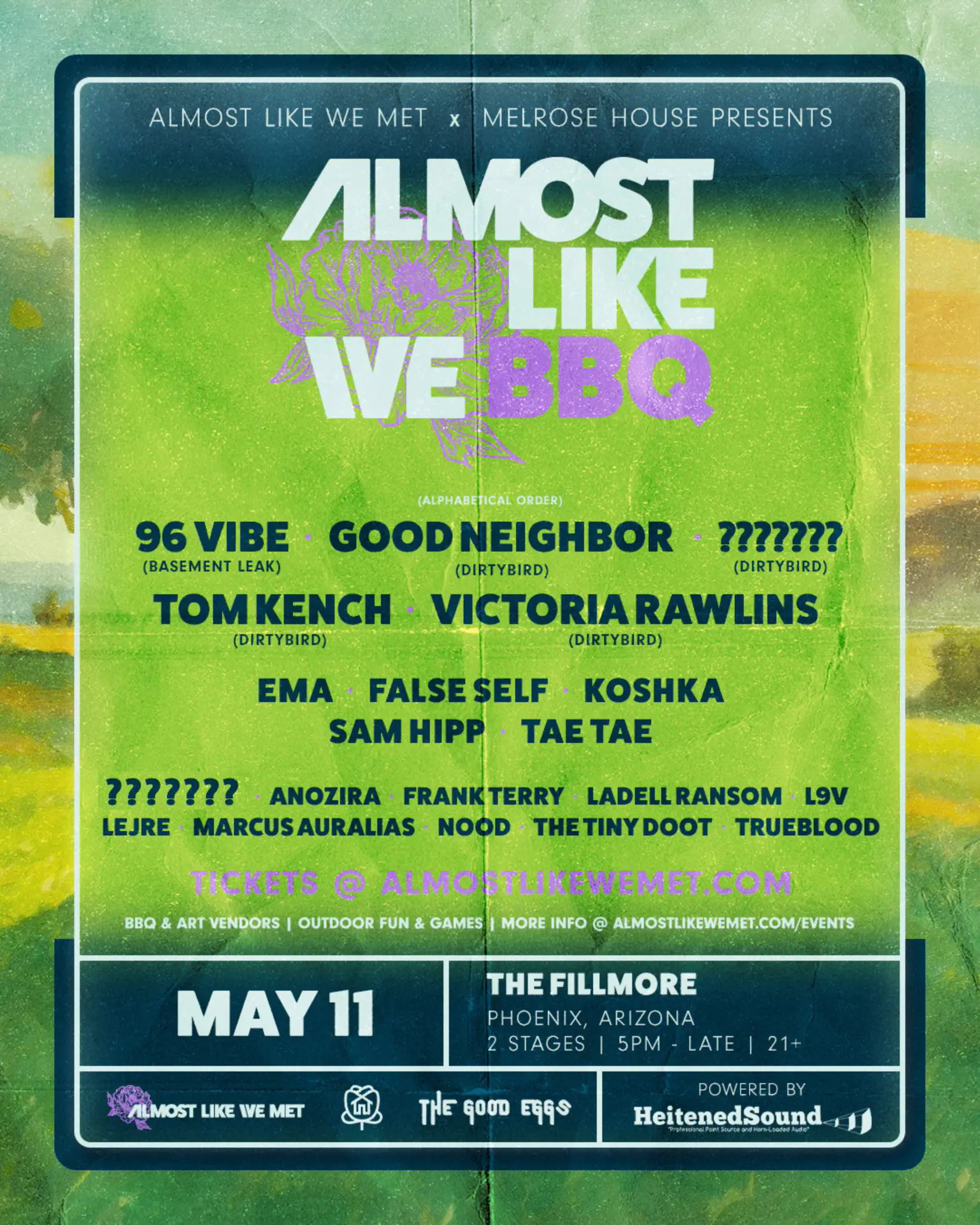 Almost Like We BBQ - Get your tickets now! Almost Like We BBQ - Get your tickets now!